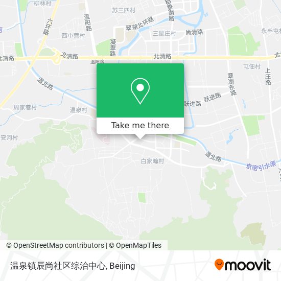 温泉镇辰尚社区综治中心 map