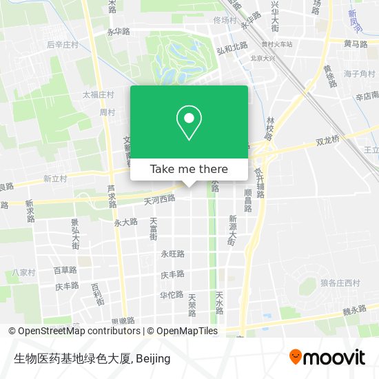 生物医药基地绿色大厦 map