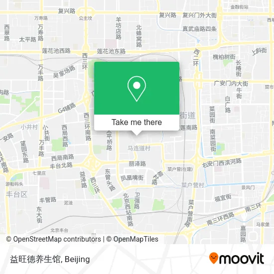 益旺德养生馆 map