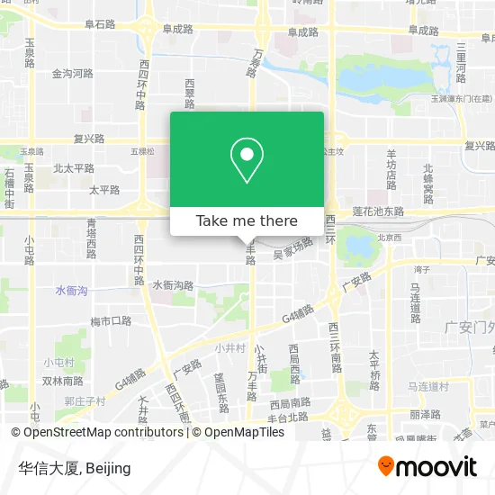 华信大厦 map
