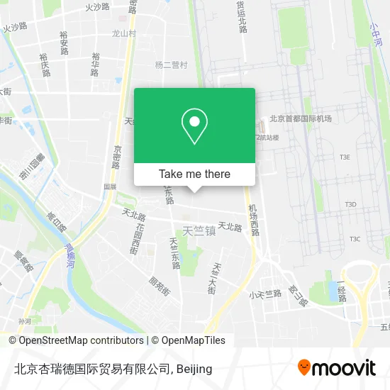 北京杏瑞德国际贸易有限公司 map