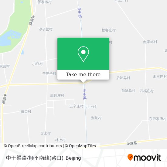 中干渠路/顺平南线(路口) map