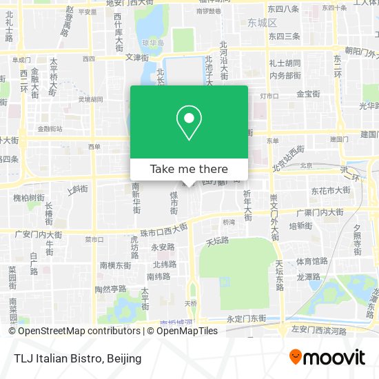 TLJ Italian Bistro map