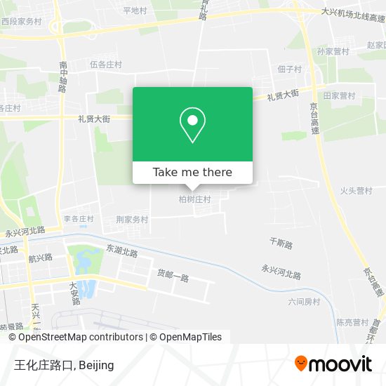 王化庄路口 map