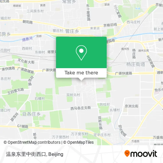 温泉东里中街西口 map