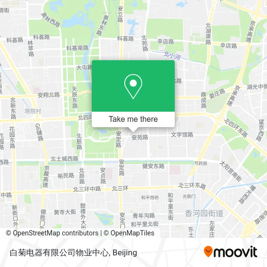 白菊电器有限公司物业中心 map