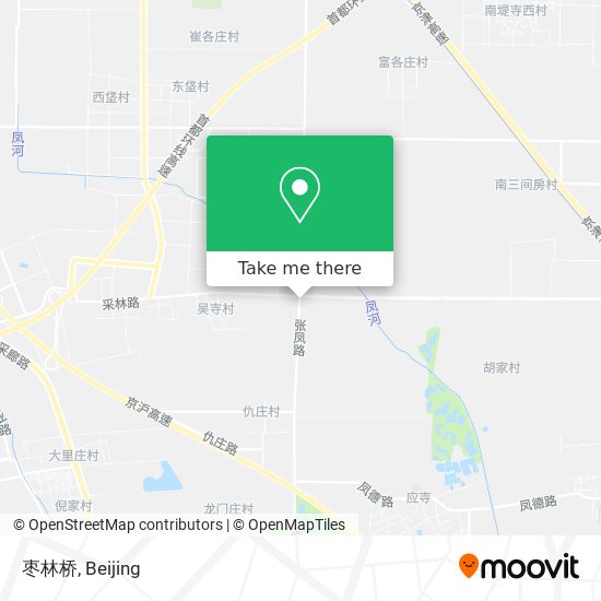 枣林桥 map
