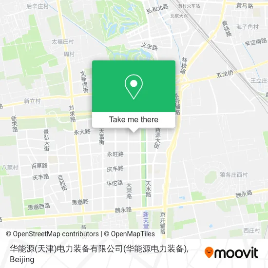 华能源(天津)电力装备有限公司(华能源电力装备) map
