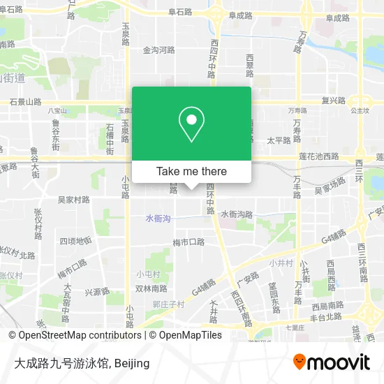 大成路九号游泳馆 map
