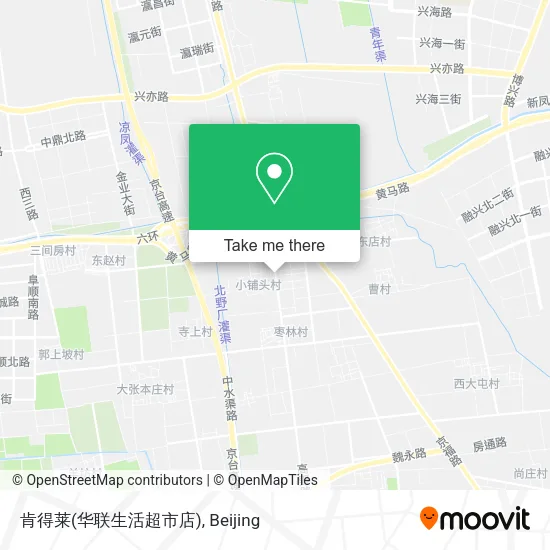 肯得莱(华联生活超市店) map