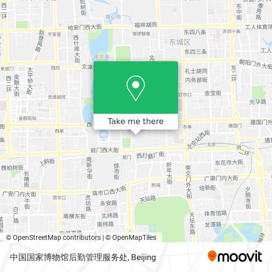 中国国家博物馆后勤管理服务处 map