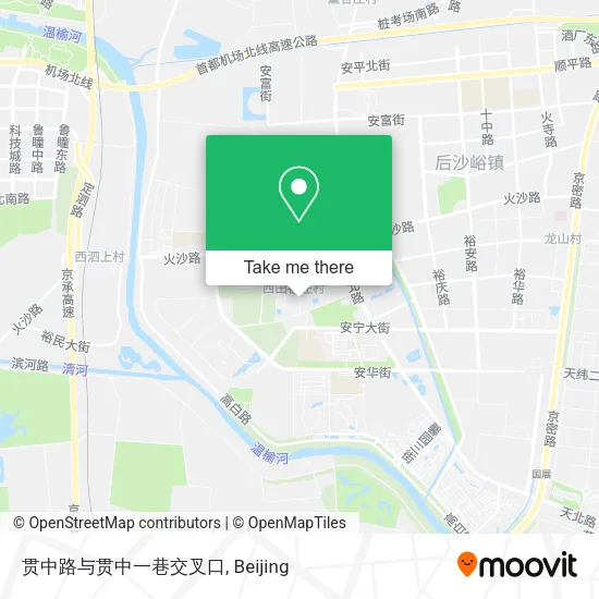 贯中路与贯中一巷交叉口 map