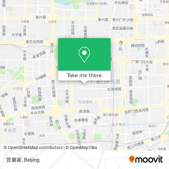 普馨家 map
