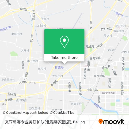克丽缇娜专业美妍护肤(北潞馨家园店) map