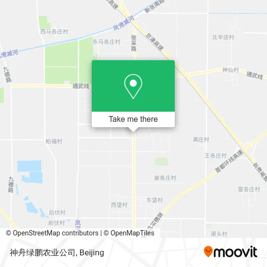 神舟绿鹏农业公司 map