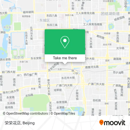 荣荣花店 map