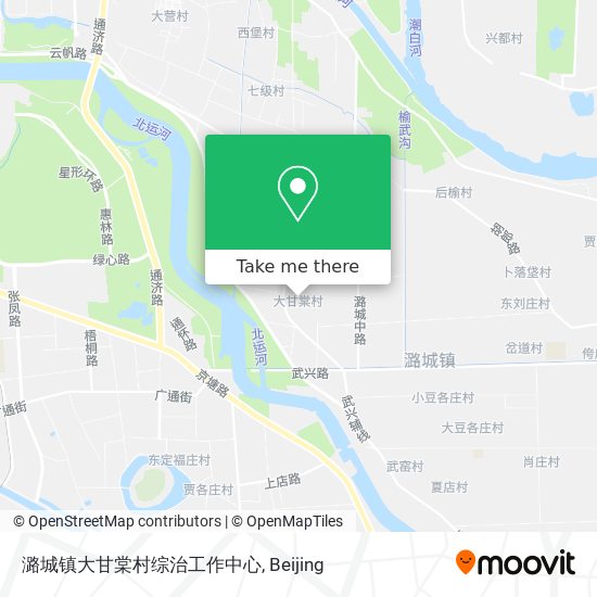 潞城镇大甘棠村综治工作中心 map