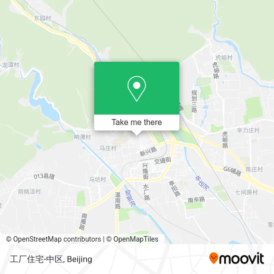 工厂住宅-中区 map