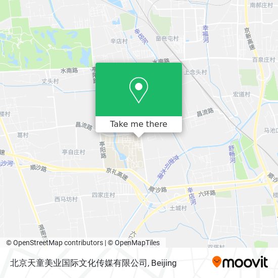 北京天童美业国际文化传媒有限公司 map