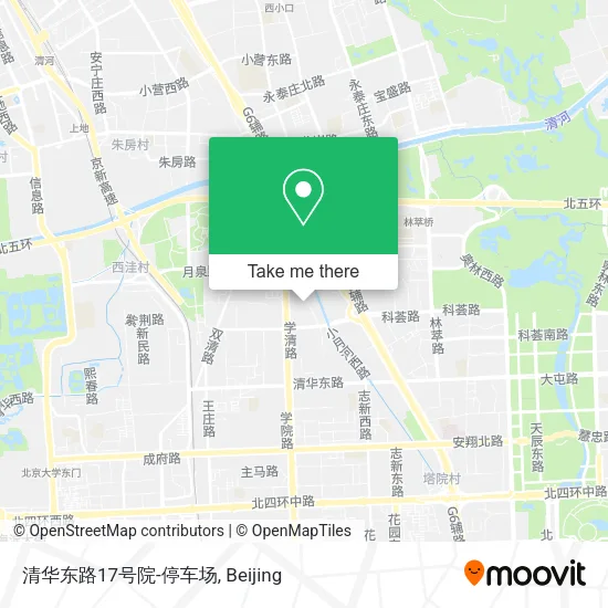 清华东路17号院-停车场 map