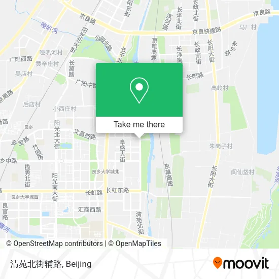 清苑北街辅路 map
