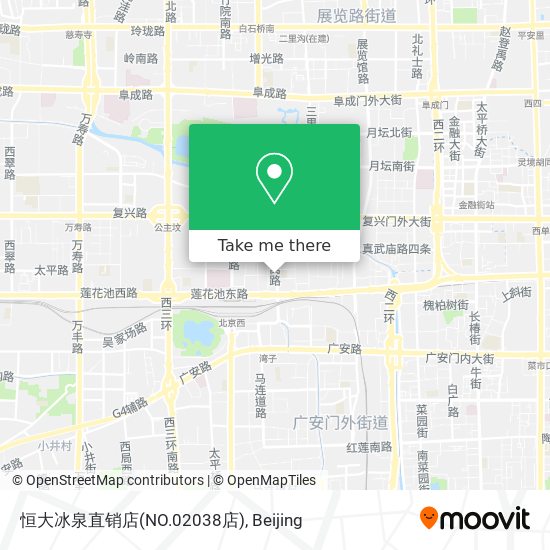 恒大冰泉直销店(NO.02038店) map