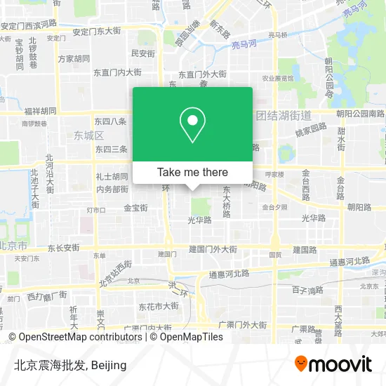 北京震海批发 map