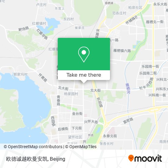 欧德诚越欧曼安凯 map
