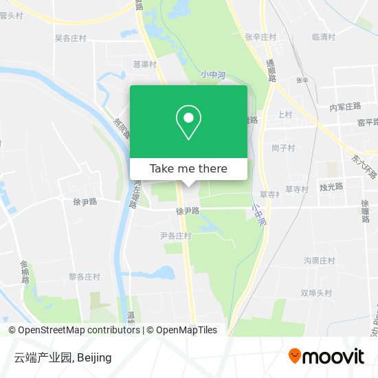 云端产业园 map