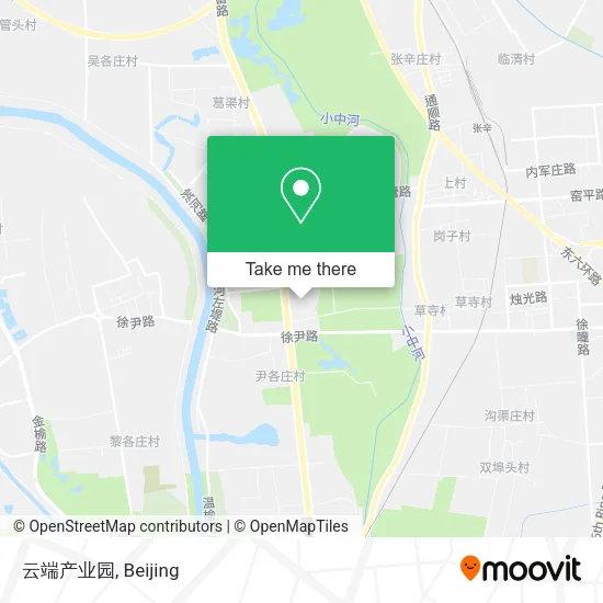 云端产业园 map