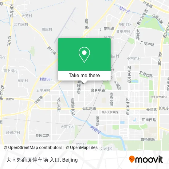 大南郊商厦停车场-入口 map