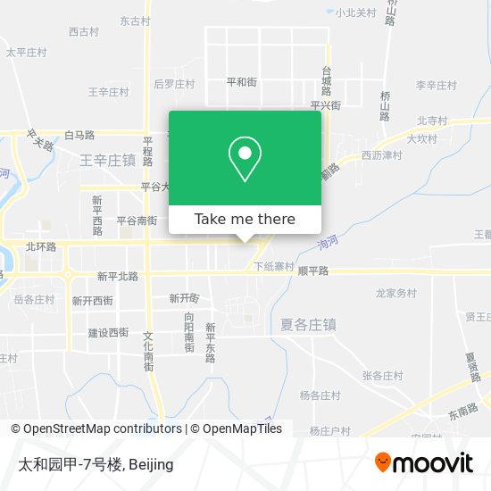 太和园甲-7号楼 map