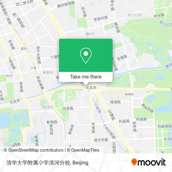 清华大学附属小学清河分校 map