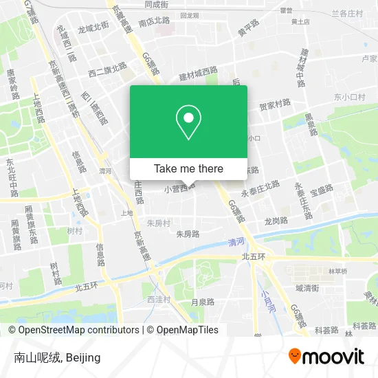 南山呢绒 map