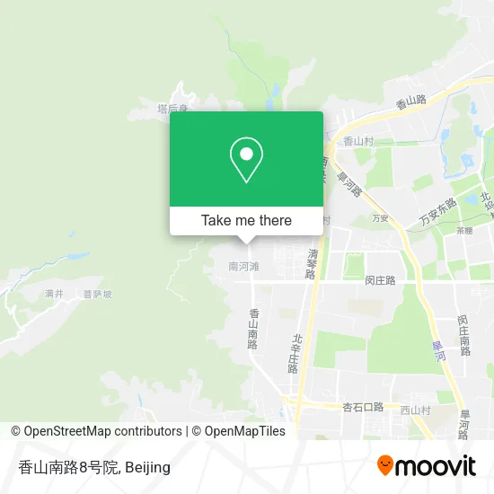 香山南路8号院 map