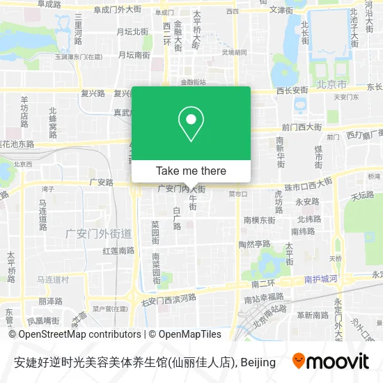 安婕好逆时光美容美体养生馆(仙丽佳人店) map