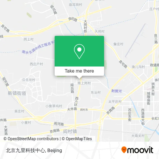 北京九里科技中心 map