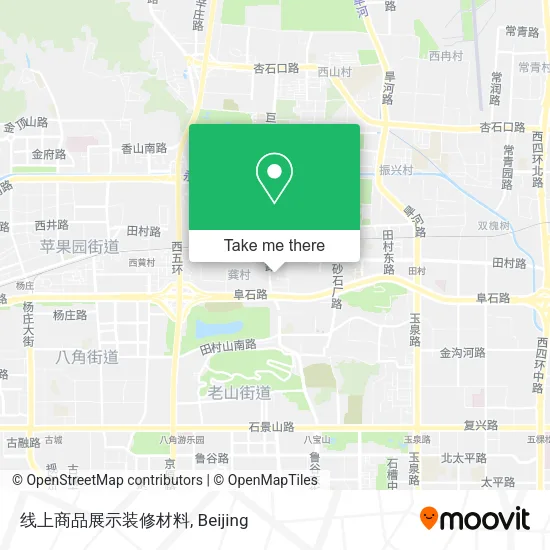 线上商品展示装修材料 map