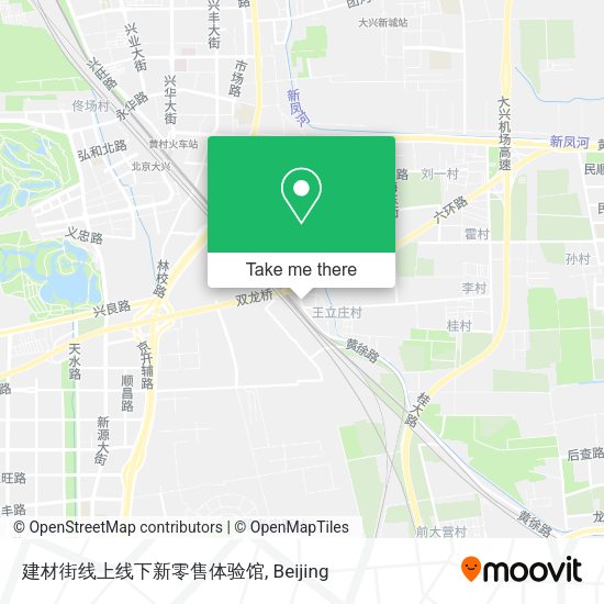 建材街线上线下新零售体验馆 map
