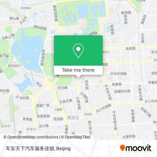 车安天下汽车服务连锁 map
