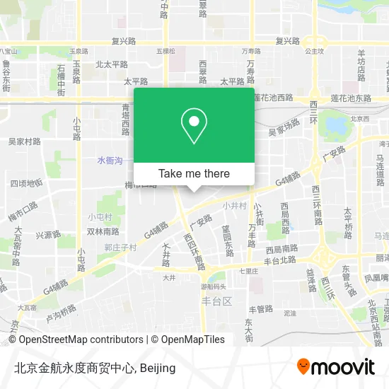 北京金航永度商贸中心 map
