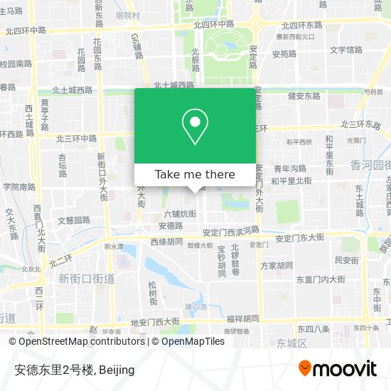 安德东里2号楼 map
