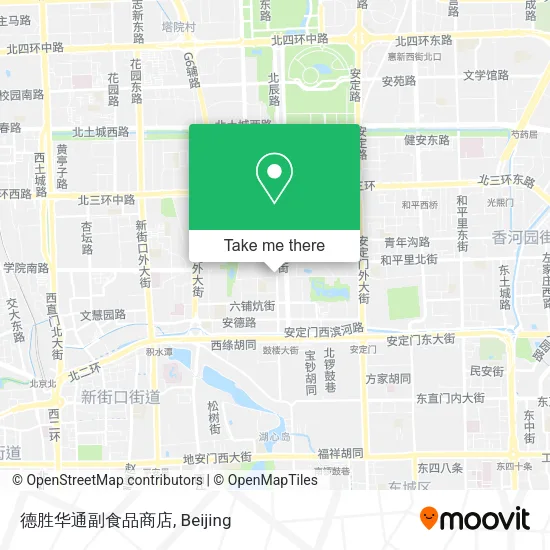 德胜华通副食品商店 map