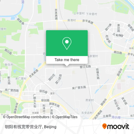 朝阳有线宽带营业厅 map