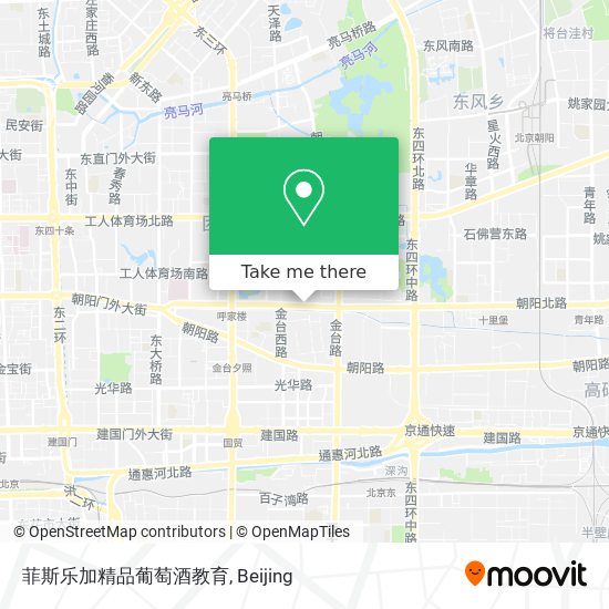 菲斯乐加精品葡萄酒教育 map