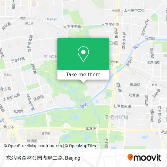 东站咯森林公园湖畔二路 map