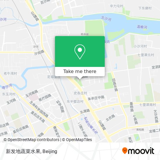 新发地蔬菜水果 map