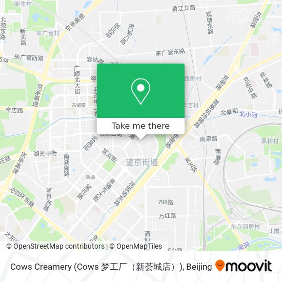 Cows Creamery (Cows 梦工厂（新荟城店）) map