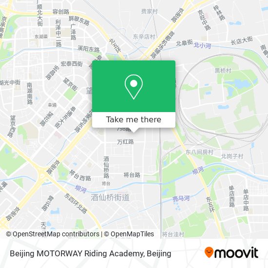 Beijing MOTORWAY Riding Academy map