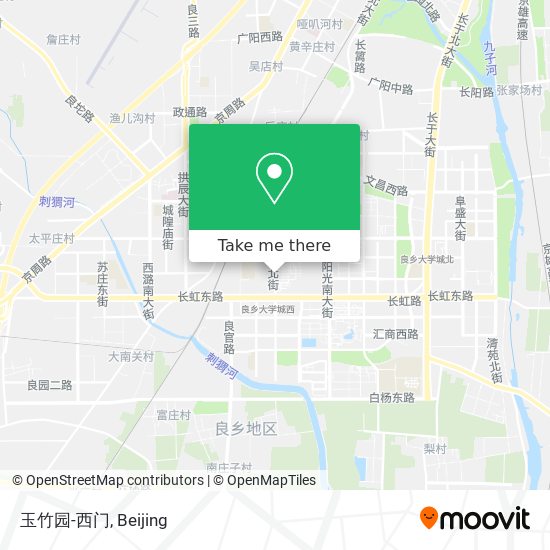 玉竹园-西门 map